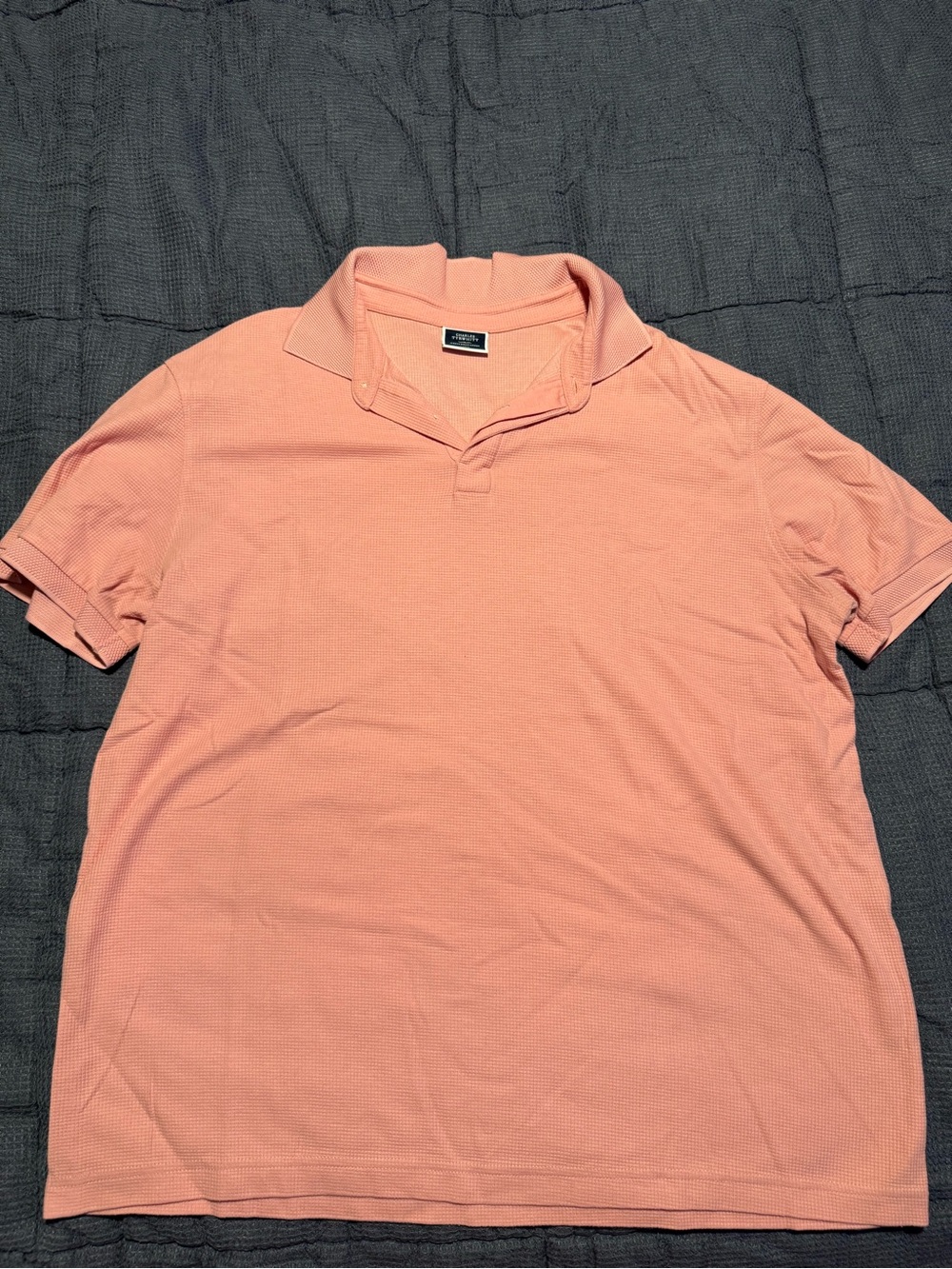 Charles Tyrwhitt Salmon Pink Polo Shirt